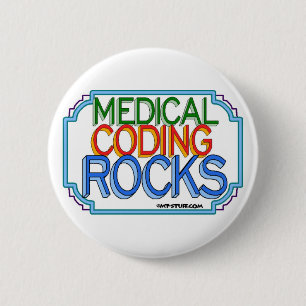 Medizinische Kodiersteine Button