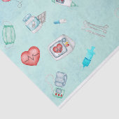 Medizinische Krankenschwester für Wasserfarben Seidenpapier (Ausschnitt)