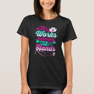 MEDIZINISCHE KRANKENSCHWESTER Medizinische Betreue T-Shirt
