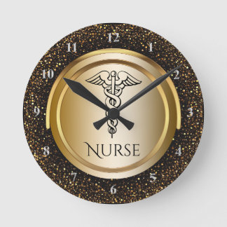 Medizinische Krankenschwestern des Runde Wanduhr