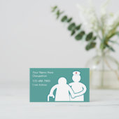 Medizinische Krankenversicherung Krankenversicheru Visitenkarte (Stehend Vorderseite)