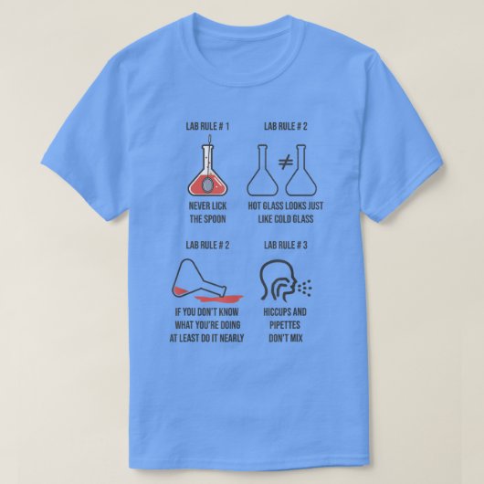 Medizinische Laboratoriumswissenschaft Wissenschaf T-Shirt (Design vorne)