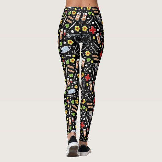 Medizinische Leggings (Rückseite)