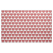 Medizinische Liebe Herzmuster Stoff (Fat Quarter (45,7 x 55,9 cm))