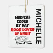 Medizinische Lieben, die CUSTOM lesen Keramikornament (Links)