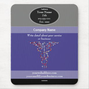 Medizinische lila Werbemousepad - HAMbyWG Mousepad