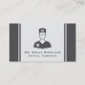 Medizinische Logos, Zahnärzte, Zahnärzte Visitenkarte (Vorderseite)