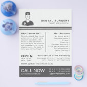 Medizinische Logos, Zahnmedizin, Zahnmedizin Flyer (Einzeln)