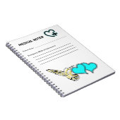 Medizinische Mappe Notizblock (Rechte Seite)