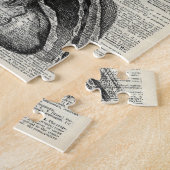 Medizinische menschliche Anatomie Puzzle (Seite)
