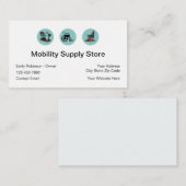 Medizinische Mobilität bietet Visitenkarte (Vorne/Hinten)