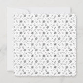 Medizinische Musterkarte Einladung (Rückseite)