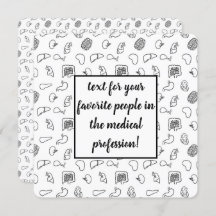 Medizinische Musterkarte