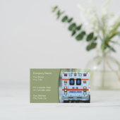 Medizinische Notfallhilfe Visitenkarte (Stehend Vorderseite)