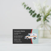 Medizinische Notfallkarten Visitenkarte (Stehend Vorderseite)