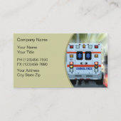 Medizinische Notfallkarten Visitenkarte (Vorderseite)