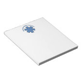 Medizinische Notfalltechnik Notizblock (angewinkelt)