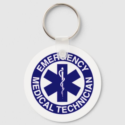 MEDIZINISCHE NOTFALLTECHNIKER EMT SCHLÜSSELANHÄNGER (Vorderseite)