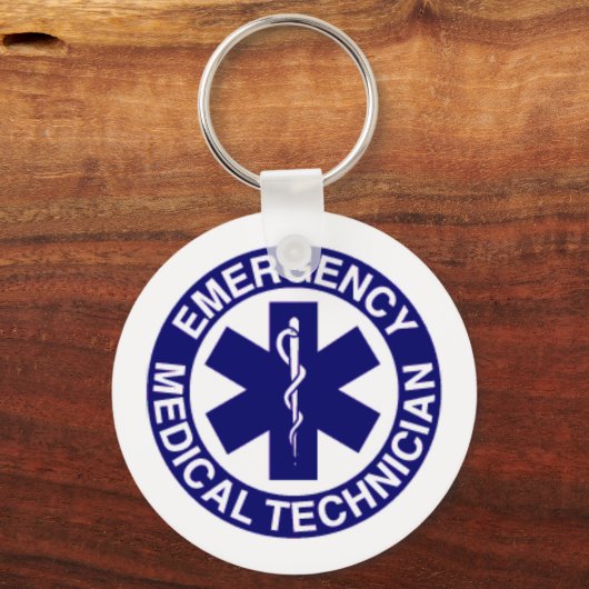 MEDIZINISCHE NOTFALLTECHNIKER EMT SCHLÜSSELANHÄNGER (Vorderseite)