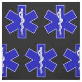 Medizinische Notfalltechniker EMT-Symbol Stoff (Muster)