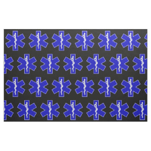 Medizinische Notfalltechniker EMT-Symbol Stoff