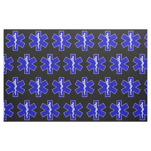Medizinische Notfalltechniker EMT-Symbol Stoff (Fat Quarter (45,7 x 55,9 cm))
