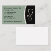 Medizinische Office Doctor Business Cards Moderne Visitenkarte (Vorne/Hinten)