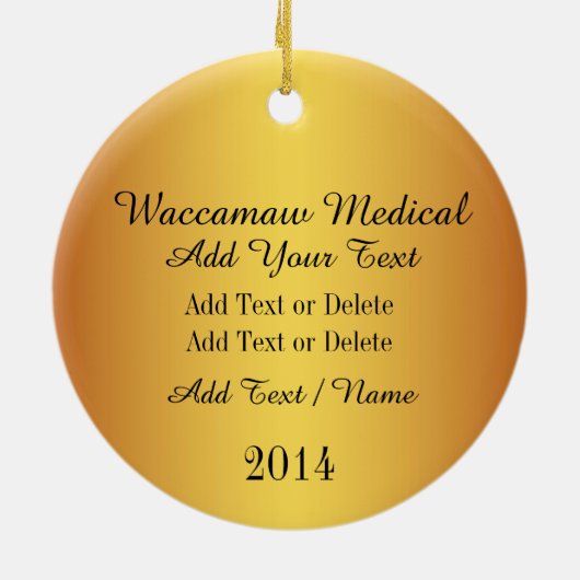 Medizinische Ornameneten - SRF Keramik Ornament (Hinten)