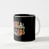 Medizinische Platten Beruf Zweifarbige Tasse (VorderseiteRechts)