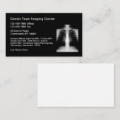 Medizinische Radiologie-Darstellungs-Mitte Visitenkarte (Vorne/Hinten)