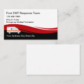 Medizinische Rettungsdienste Visitenkarte (Vorne/Hinten)