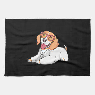 Medizinische Rezeptionistin Geschirrtuch