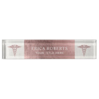 Medizinische Rose Gold Pharmazie Symbol Beruflich