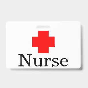 Medizinische Rotkreuz-Krankenschwester Ausweis