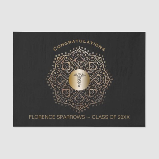 Medizinische Seidenpapier (Vorderseite)