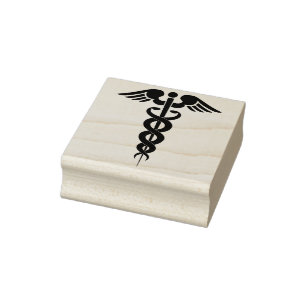Medizinische Symbol-Kunst-Briefmarke Gummistempel