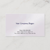 Medizinische Symbol-Visitenkarte des Arztes Visitenkarte (Rückseite)