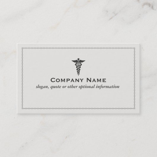 Medizinische Symbol-Visitenkarte Visitenkarte (Vorderseite)