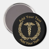 Medizinische Symbole anpassen Magnet (Vorderseite/Rückseite)