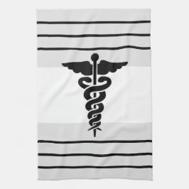 Medizinische Symbole Geschirrtuch