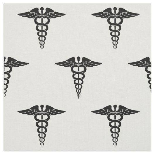 Medizinische Symbole Stoff (Muster)