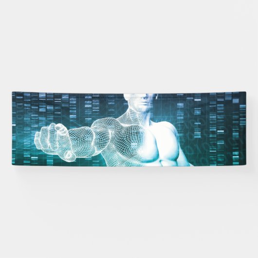 Medizinische Technologie mit Banner (Horizontal)