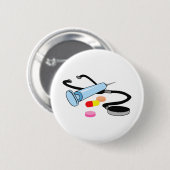 MEDIZINISCHE ÜBERWACHUNG BUTTON (Vorne & Hinten)