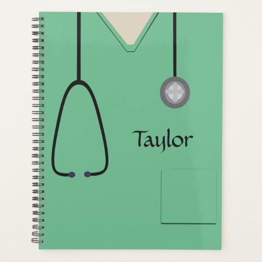 Medizinische Untersuchung Krankenschwester Doktor Planer (Vorderseite)