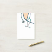 Medizinische Untersuchungen Post-it Klebezettel (Auf Schreibtisch)