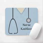Medizinische Untersuchungen Uniform Light Blue Mousepad (Mit Mouse)