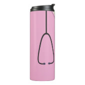 Medizinische Untersuchungen Uniform Pink Thermosbecher (Nach links gedreht)