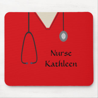 Medizinische Untersuchungen Uniform Red Mousepad