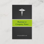 Medizinische Versorgung - Kreative Innovation Visitenkarte (Rückseite)