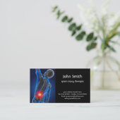 Medizinische Visitenkarte (Stehend Vorderseite)